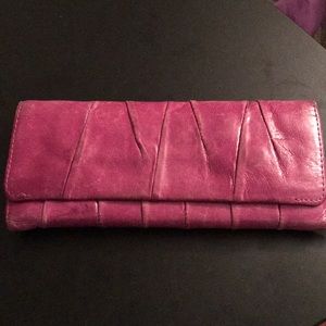 HOBO Sadie Tri-Fold Wallet — Purple